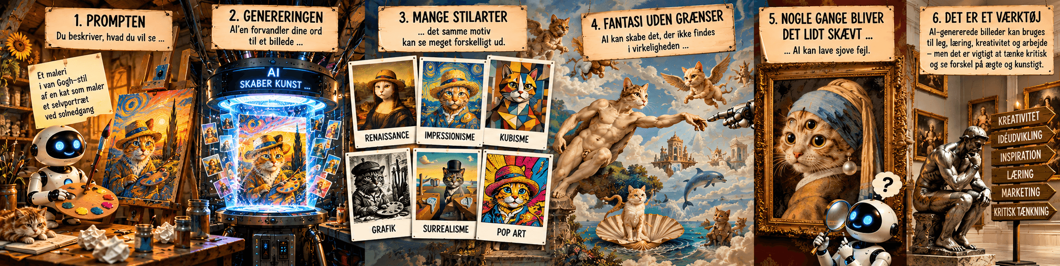 AI-genering af billeder AI-genering af billeder