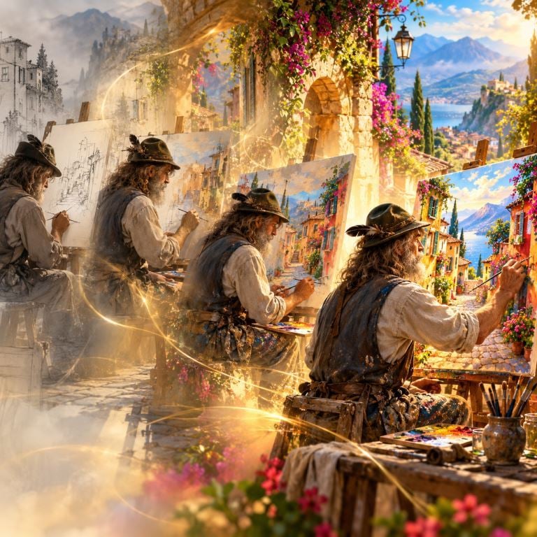 Processen illustreret i et billede
