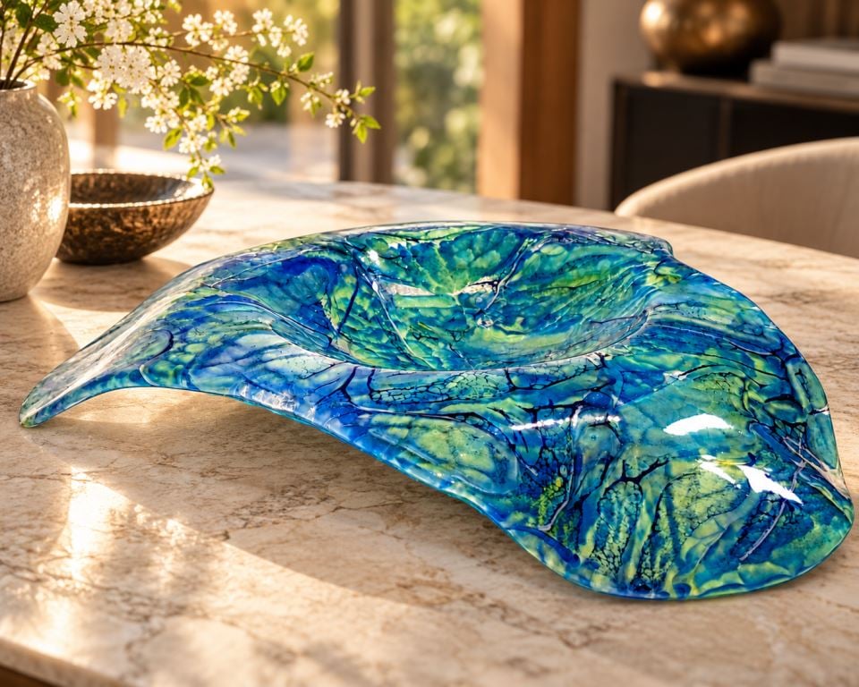 Michael Kofods glasserie Water Flow in the River Michael Kofods glasserie Water Flow in the River