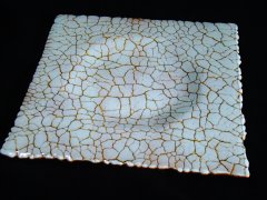 232 Drifting Ice Floes - Square Dish